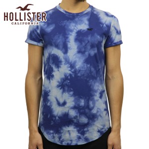 ホリスター HOLLISTER 正規品 メンズ カーブヘム 半袖Tシャツ Must-Have Curved Hem T-Shirt 324-369-1510-226 父の日 プレゼント ラッピ