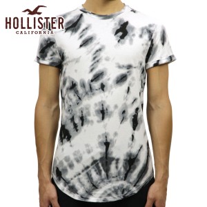 ホリスター HOLLISTER 正規品 メンズ カーブヘム 半袖Tシャツ Must-Have Curved Hem T-Shirt 324-368-0464-106 父の日 プレゼント ラッピ