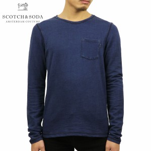 スコッチアンドソーダ ロンT メンズ 正規販売店 SCOTCH＆SODA 長袖Tシャツ ポケT INDIGO UTILITY INSPIRED LONG SLEEVE TEE 144207 68 63