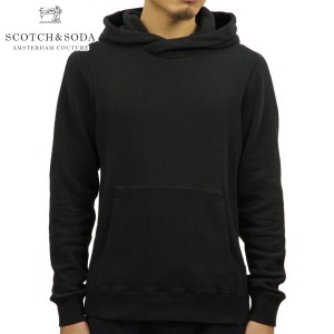 スコッチアンドソーダ パーカー メンズ 正規販売店 SCOTCH＆SODA プルオーバーパーカー AMS BLAUW SIGNATURE PRINTED HOODY IN REGULAR F