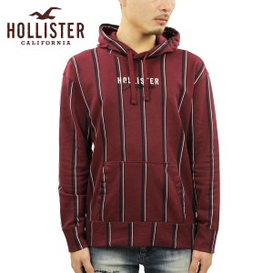 ホリスター パーカー メンズ 正規品 HOLLISTER プルオーバーパーカー ロゴ ストライプ Stripe Logo Hoodie 322-221-0922-524