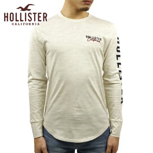 ホリスター ロンT メンズ 正規品 HOLLISTER 長袖Tシャツ クルーネックTシャツ Logo Graphic Tee 323-248-0234-412 父の日 プレゼント ラ