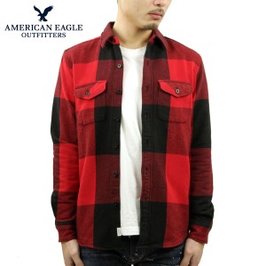 アメリカンイーグル シャツ メンズ 正規品 AMERICAN EAGLE 長袖シャツ ネルシャツ AE Seriously Soft Flannel Shirt 2151-5014-600 父の