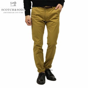 スコッチアンドソーダ チノパン メンズ 正規販売店 SCOTCH＆SODA ボトムス BASIC STUART - CLASSIC CHINOS REGULAR SLIM FIT 124896 36 6