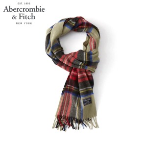 アバクロ マフラー メンズ レディース 正規品 Abercrombie＆Fitch Woven Scarf 112-180-0207-178