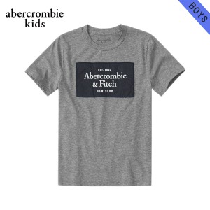 アバクロキッズ Tシャツ ボーイズ 子供服 正規品 AbercrombieKids 半袖Tシャツ クルーネック ロゴTシャツ logo tech tee 223-616-0180-01