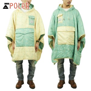 ポーラー ポンチョ メンズ レディース 正規販売店 POLER アウトドアウェア リバーシブル キャンプポンチョ THE REVERSIBLE CAMP PONCHO 2