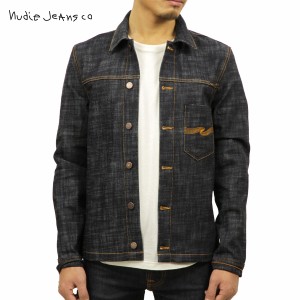 ヌーディージーンズ アウター メンズ 正規販売店 Nudie Jeans ジャケット デニムジャケット RONNY DRY CROSS DENIM JACKET 160569 B26 DE