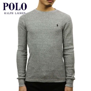 ポロ ラルフローレン Tシャツ ロンT メンズ 正規品 POLO RALPH LAUREN ワッフル サーマル 長袖Ｔシャツ LONG SLEEVE  父の日 プレゼント 