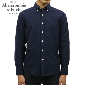 アバクロ シャツ メンズ 正規品 Abercrombie＆Fitch 長袖シャツ ボタンダウンシャツ OXFORD SHIRT 125-168-2861-201