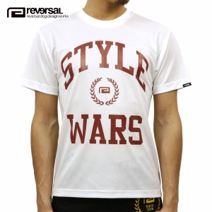 リバーサル Tシャツ メンズ 正規販売店 REVERSAL rvddw  半袖Tシャツ クルーネック メッシュTシャツ  STYLE WARS DRY TEE rv19ss011 WHIT