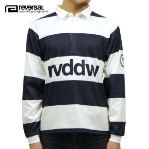 リバーサル ラガーシャツ メンズ 正規販売店 REVERSAL rvddw  長袖ラガーシャツ DRY RUGGER SHIRTS rv19ss023 NAVY