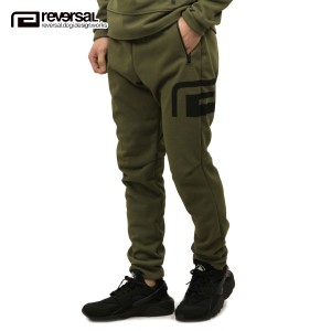 リバーサル REVERSAL rvddw 正規販売店 メンズ ロゴ入りジョガーパンツ TECH JOGGER PANTS rv19ss028 KHAKI