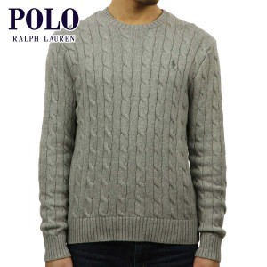 5%OFFセール 【販売期間 9/18 10:00〜9/25 9:59】 ポロ ラルフローレン POLO RALPH LAUREN 正規品 メンズ ケーブルニット クルーネックコ