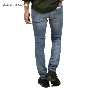 ヌーディージーンズ ジーンズ メンズ 正規販売店 Nudie Jeans ジーパン リーンディーン LEAN DEAN JEANS WORN IN GREEN 981 1129760 父の