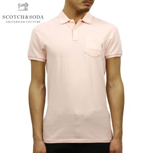 スコッチアンドソーダ ポロシャツ 正規販売店 SCOTCH＆SODA 半袖ポロシャツ AMS BLAUW GARMENT DYE POLO D 147897 2533 LIGHT PINK