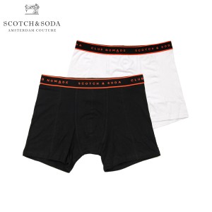 スコッチアンドソーダ SCOTCH＆SODA 正規販売店 メンズ アンダーウェア ボクサーパンツ 2枚組 CLUB NOMADE 2 PACK BOXER SHORTS D 147908