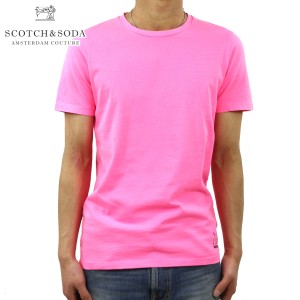 スコッチアンドソーダ Tシャツ メンズ 正規販売店 SCOTCH＆SODA 半袖Tシャツ クルーネックTシャツ CLASSIC SOLID COTTON CREWNECK TEE 14