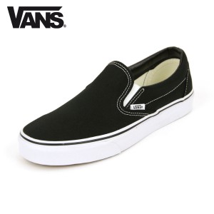 バンズ VANS 正規販売店 メンズ シューズ クラシックスリッポン VANS CLASSIC SLIP-ON BLACK VN000EYEBLK 父の日 プレゼント ラッピング