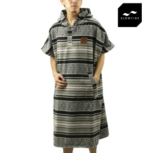 スロウタイド メンズ レディース ポンチョ 正規販売店 SLOWTIDE タオルポンチョ OSO - COURTYARD TOWEL PONCHO STEP010 COURTYARD