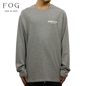 フィアオブゴッド fog essentials Tシャツ ロンT メンズ 正規品 クルーネック ロゴ 長袖Tシャツ FOG - FEAR OF GOD E 父の日 プレゼント 