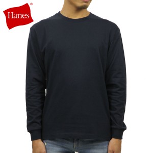 ヘインズ Tシャツ ビーフィー メンズ 長袖 正規販売店 HANES クルーネック ヘビーウエイト 無地 HANES BEEFY LONG SLEEVE T-SHIRT H5186 