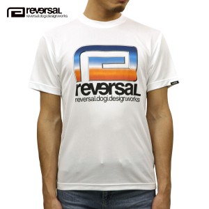 リバーサル Tシャツ メンズ 正規販売店 REVERSAL rvddw  半袖Tシャツ  ドライTシャツ RETRO FUTURE BIG MARK DRY TEE rv19aw038 WHITE