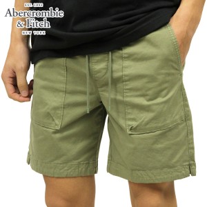 アバクロ ショートパンツ メンズ 正規品 Abercrombie＆Fitch ボトムス ハーフパンツ PULL-ON SHORTS 128-283-0864-330 父の日 プレゼント