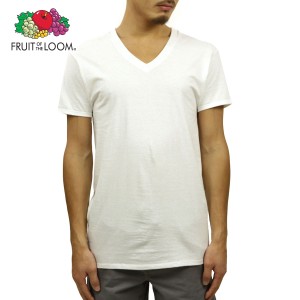 フルーツオブザルーム Tシャツ メンズ 正規品 FRUIT OF THE LOOM VネックTシャツ 半袖Tシャツ アンダーウェア 下着 Men's Shirts - Class