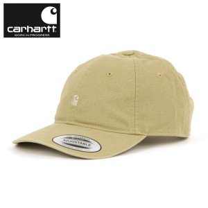 カーハート キャップ メンズ レディース 正規品 CARHARTT WIP 帽子 ロゴ MADISON LOGO CAP LEATHER / WALL I023750 0R6XX