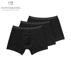 スコッチアンドソーダ ボクサーパンツ メンズ 正規販売店 SCOTCH＆SODA 下着 3枚組 BASIC NOS - UNDERWEAR BOXER SHORT 3 PACK COMBO D 1