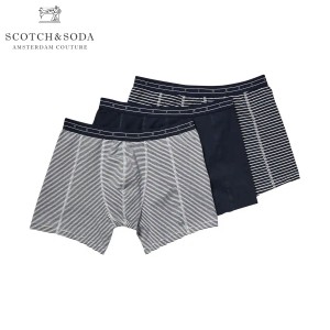 スコッチアンドソーダ ボクサーパンツ メンズ 正規販売店 SCOTCH＆SODA 下着 3枚組 BASIC NOS - UNDERWEAR BOXER SHORT 3 PACK COMBO X 1