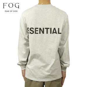 フィアオブゴッド fog essentials ロンT メンズ 正規品 FEAR OF GOD エッセンシャルズ 長袖Tシャツ ロゴ クルーネッ  父の日 プレゼント 