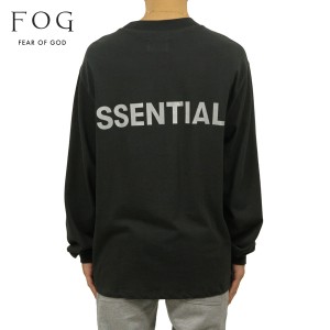フィアオブゴッド fog essentials Tシャツ ロンT メンズ 正規品 FEAR OF GOD 長袖Tシャツ クルーネック ロゴ FOG - F 父の日 プレゼント 