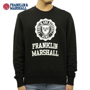 フランクリン マーシャル スウェット メンズ 正規販売店 FRANKLIN＆MARSHALL トレーナー LOGO CREW NECK FLEECE 021 FLMF055AN 0021