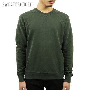 セーターハウス スウェット メンズ 正規販売店 SWEATERHOUSE トレーナー クルーネック CREW NECK FLEECE KHAKI 1SW1631 003