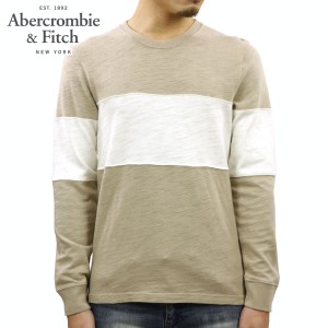 アバクロ ロンT メンズ 正規品 Abercrombie＆Fitch 長袖Tシャツ クルーネックTシャツ LONG-SLEEVE CREW TEE 124-228-0417-155