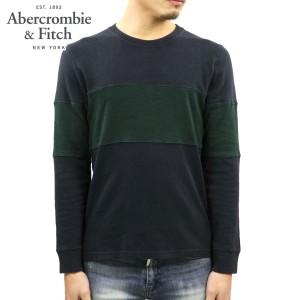 アバクロ ロンT メンズ 正規品 Abercrombie＆Fitch 長袖Tシャツ クルーネックTシャツ LONG-SLEEVE CREW TEE 124-228- 父の日 プレゼント 