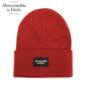 アバクロ キャップ メンズ レディース 正規品 Abercrombie＆Fitch 帽子 ビーニー ニットキャップ ロゴ LOGO PATCH BE 父の日 プレゼント 