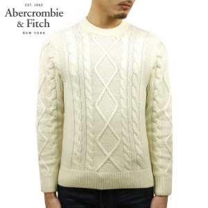 アバクロ セーター メンズ 正規品 Abercrombie＆Fitch クルーネックセーター CREWNECK SWEATER 120-201-1631-100