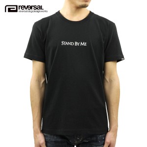 リバーサル Tシャツ 正規販売店 REVERSAL rvddw 半袖Tシャツ クルーネック STAND BY ME SUMMER OF 1959 COTTON TEE T646 BLACK