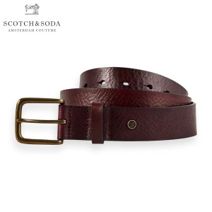 スコッチアンドソーダ ベルト メンズ 正規販売店 SCOTCH＆SODA レザーベルト CLASSIC WIDE LEATHER BELT 155561 3499 父の日 プレゼント 