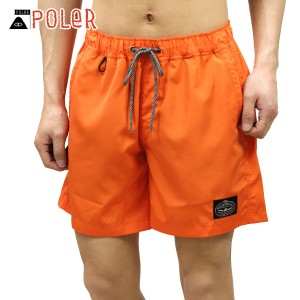 ポーラー ショートパンツ メンズ 正規販売店 POLER 2WAY 水着 ハーフパンツ スイムパンツ ボトムス POLER 2WAY BAGGY SHORTS 55100138-OR