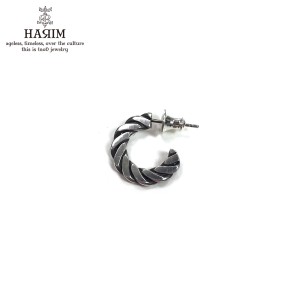 ハリム ピアス メンズ レディース 正規販売店 HARIM ピアス HARIM PRESS PIARCE SILVER HRA042 SV 父の日 プレゼント ラッピング