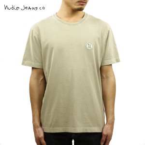 ヌーディージーンズ Tシャツ メンズ 正規販売店 Nudie Jeans 半袖Tシャツ クルーネックTシャツ UNO NJCO CIRCLE CREW 父の日 プレゼント 