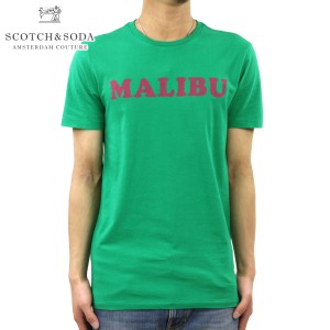 スコッチアンドソーダ Tシャツ メンズ 正規販売店 SCOTCH＆SODA 半袖Tシャツ クルーネックTシャツ SUMMER BRIGHT CREWNECK TEE 149032 08