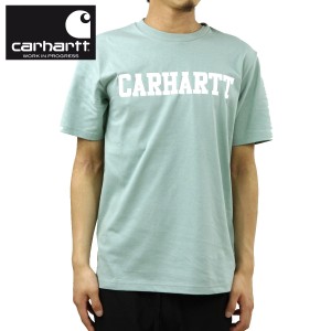 カーハート Tシャツ メンズ 正規販売店 CARHARTT WIP 半袖Tシャツ ロゴTシャツ SHORT SLEEVE COLLEGE T-SHIRT ZOLA/WHITE I024772 08U