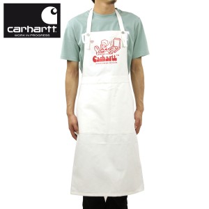 カーハート エプロン メンズ レディース 正規販売店 CARHARTT WIP エプロン アウトドア BENE BIB APRON WHITE I02814 父の日 プレゼント 