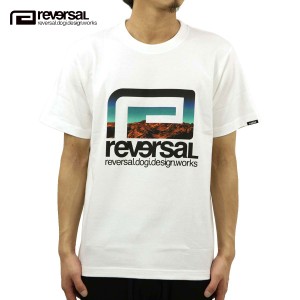 リバーサル Tシャツ メンズ 正規販売店 REVERSAL rvddw  半袖Tシャツ コットン ロゴ クルーネック POSSIBILITY BIG MARK COTTON TEE rv20