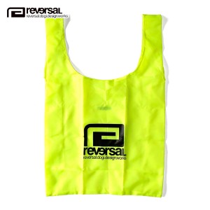 リバーサル バッグ メンズ レディース 正規販売店 REVERSAL エコバッグ コンパクト rvddw PACKABLE BAG rvbs045 YELLOW